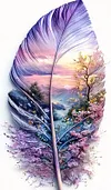 Luxury AB Velvet Diamond Painting Kit - Landscape