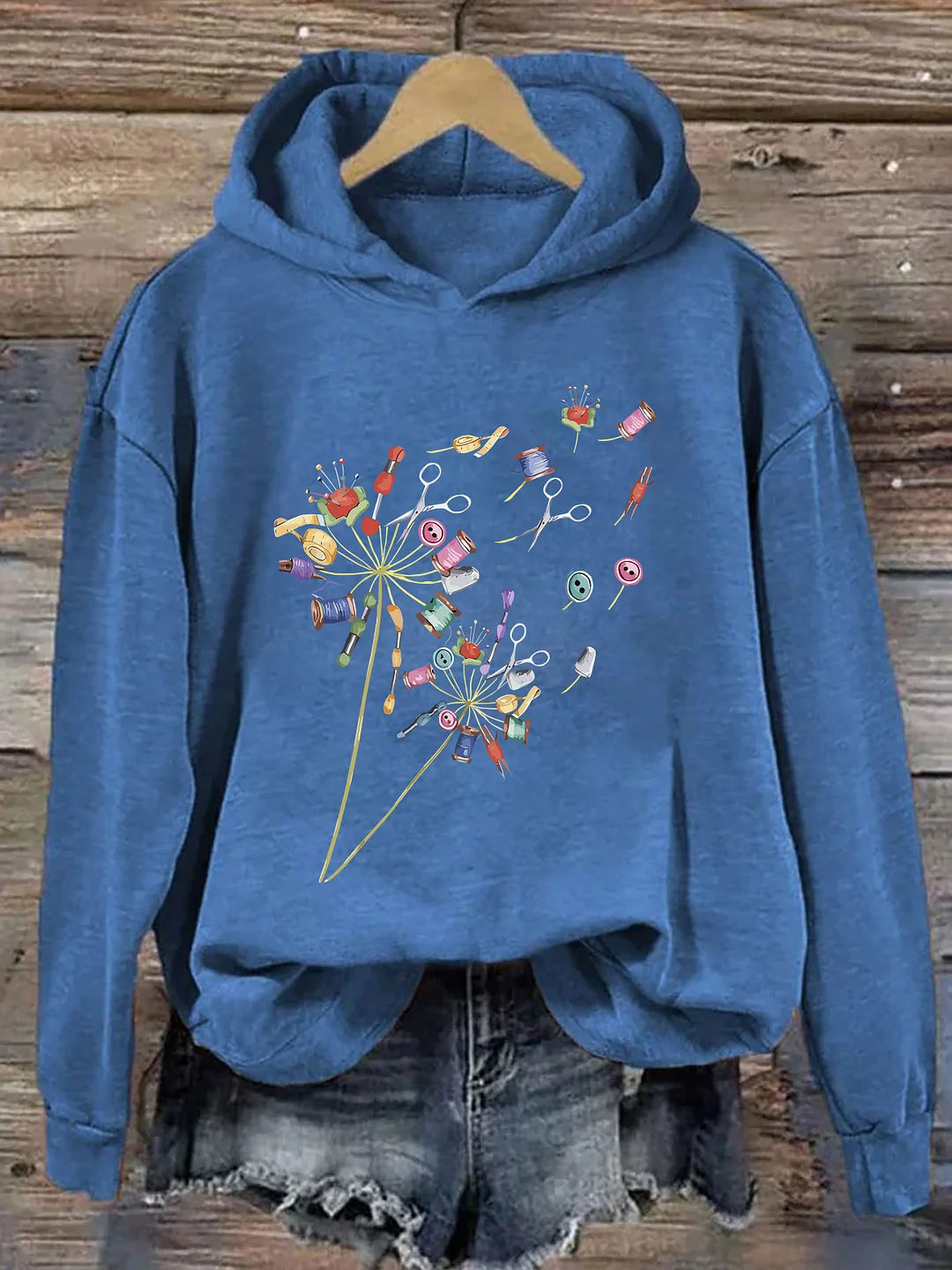 Cute Sewing Hoodie