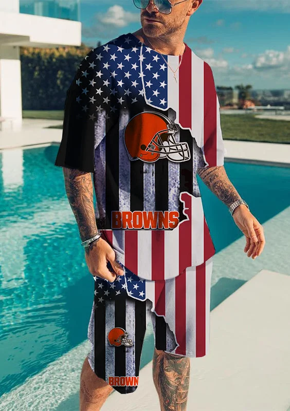 Cleveland Browns
Limited Edition Top And Shorts Two-Piece Suits