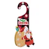 Christmas Snowman Diamond Painting Door Handle Hanging Sign Door Wooden Pendant Kit