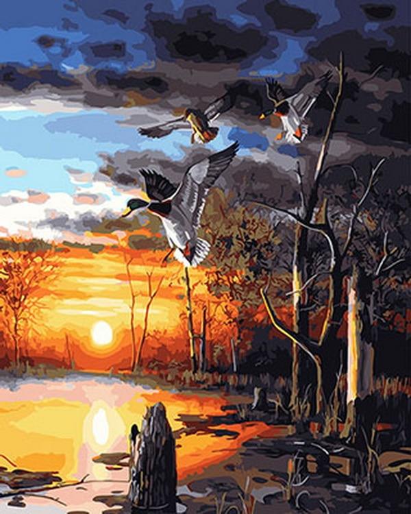 

Evening Splendor – Paint By Numbers - 40*50CM, 501 Original