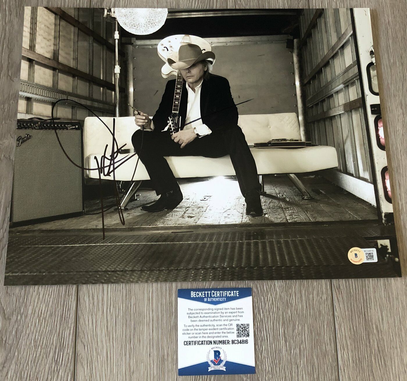 DWIGHT YOAKAM SIGNED AUTOGRAPH 11x14 Photo Poster painting B w/EXACT PROOF & BECKETT BAS COA