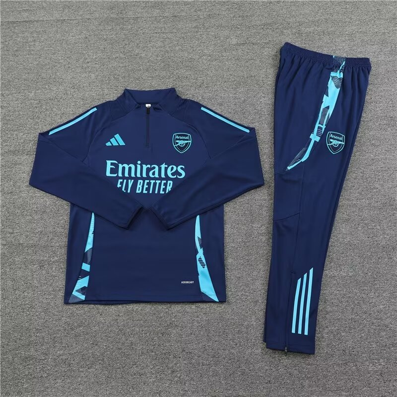 24/25 Arsenal Training Suit Long Sleeve Jersey Set Thai Quality