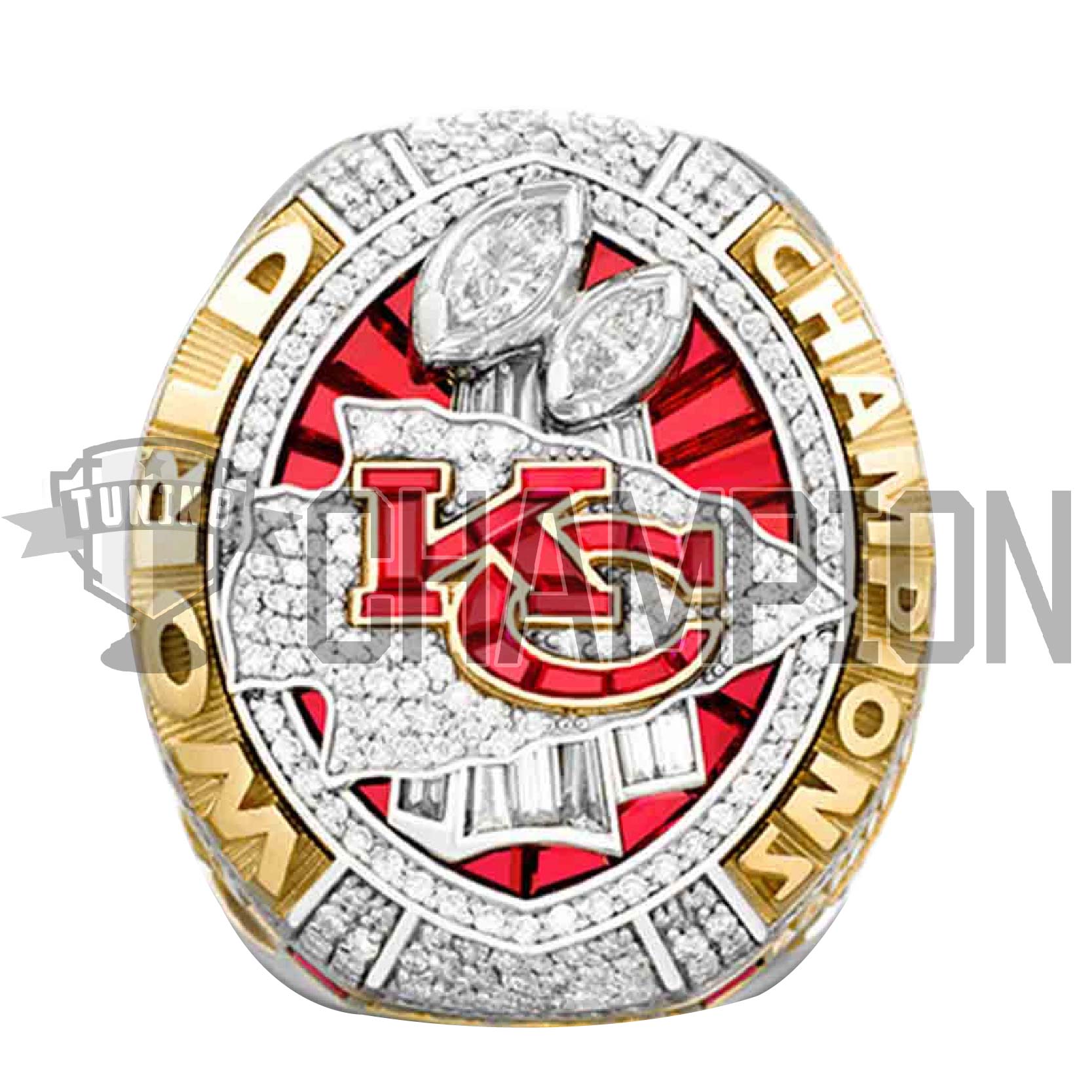 2019 Kansas City Chiefs Championship Ring Event victory ring