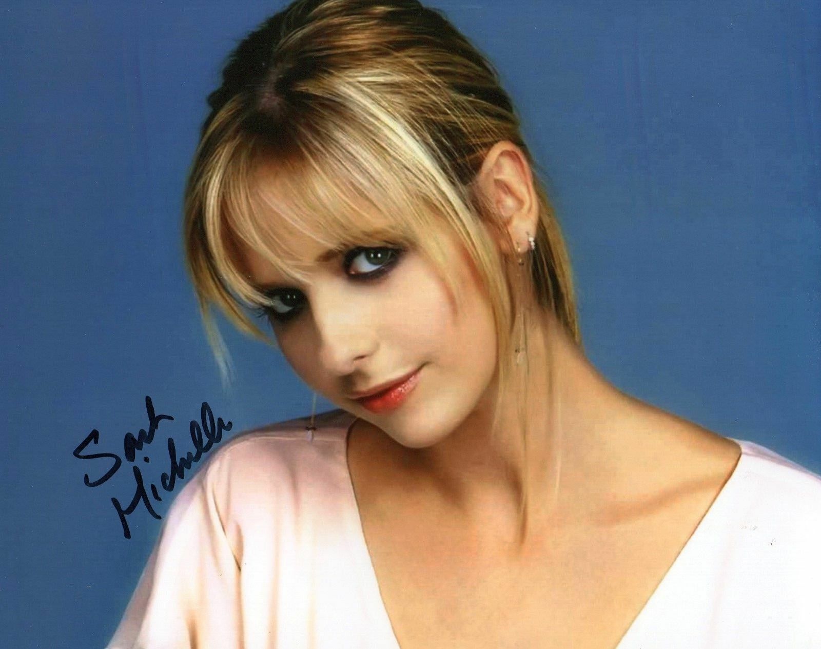 SARAH MICHELLE GELLAR AUTOGRAPHED SIGNED A4 PP POSTER Photo Poster painting PRINT 28