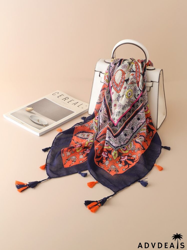 Ditsy Floral Print Bandana