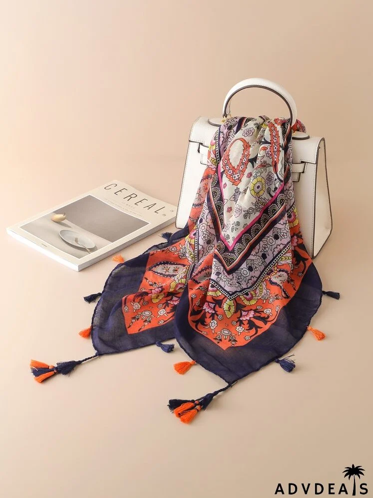 Ditsy Floral Print Bandana