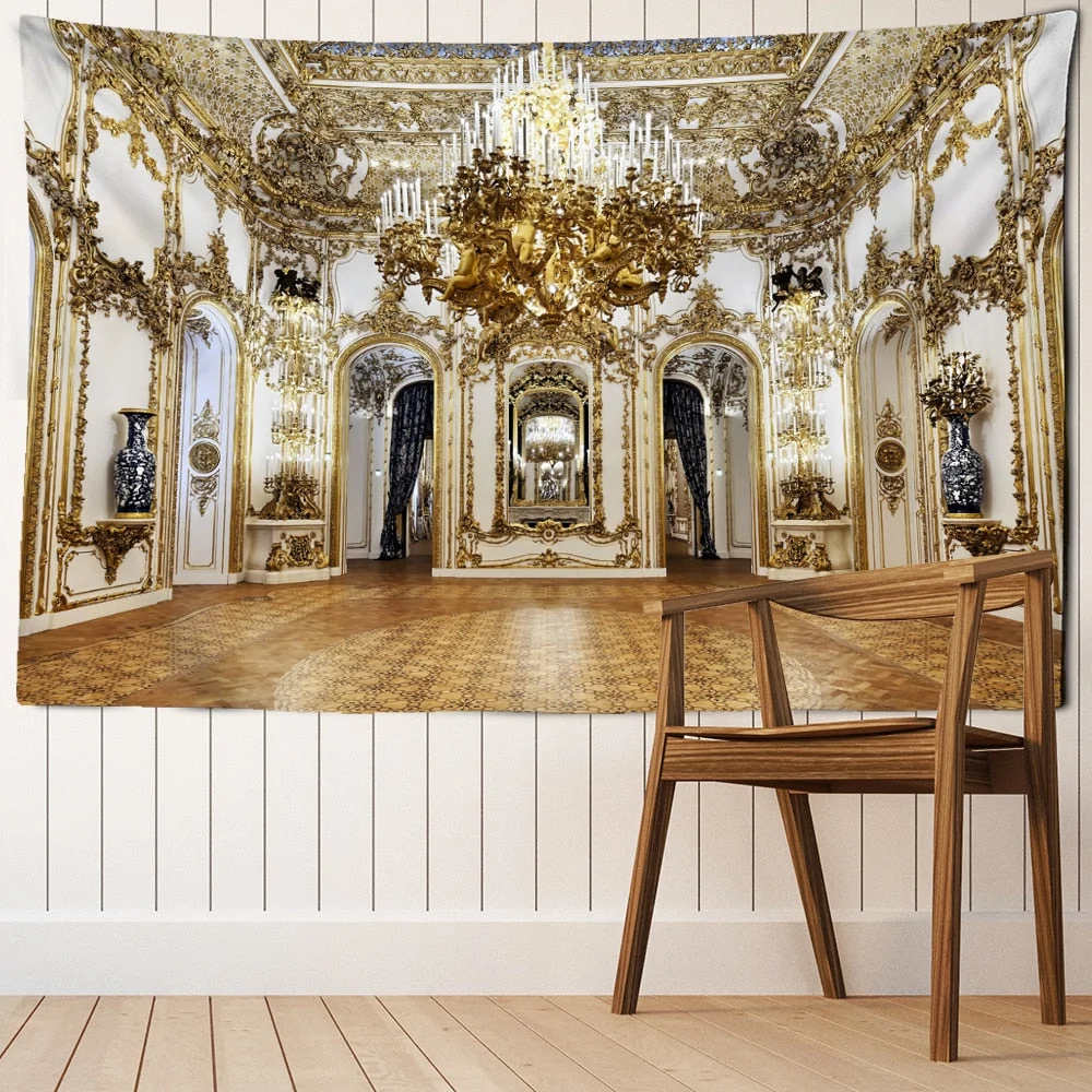 Vienna Christian Church Tapestry Home Boho Decor Witchcraft Wall Art Mural Drop Wall Cloth Christ Lord Angel Wall Tapestry