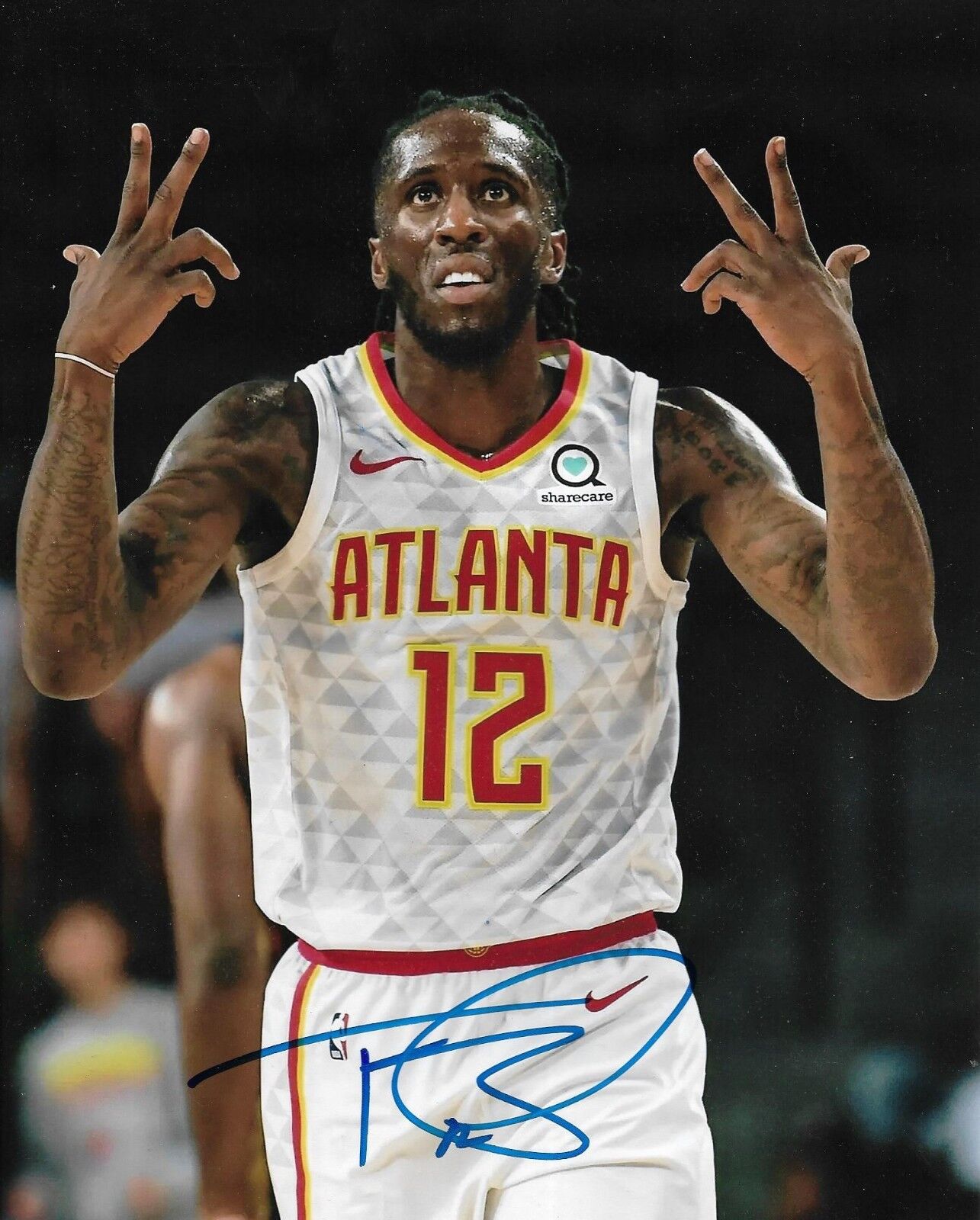 TAUREAN PRINCE signed autographed ATLANTA HAWKS 8x10 Photo Poster painting w/ COA