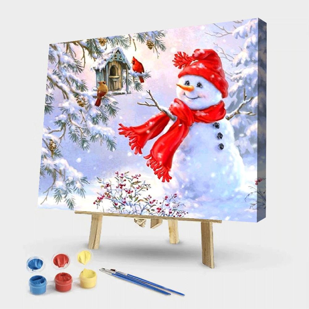 

50*40CM - Paint By Numbers - Christmas, 501 Original