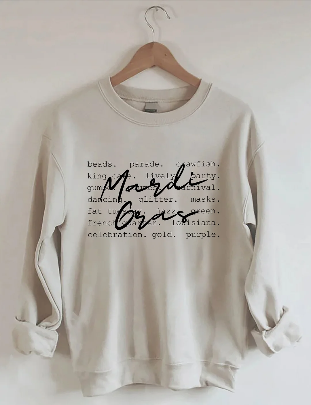 Mardi Gras Sweatshirt
