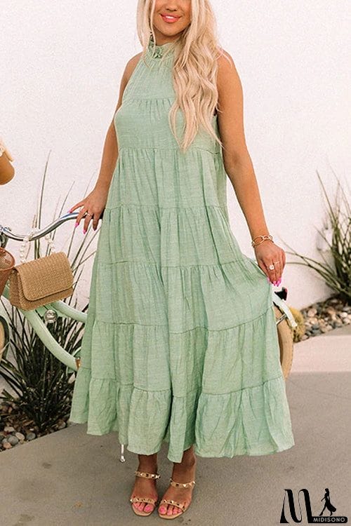 MidiSono - Come To Me Tiered Tank Midi Dress