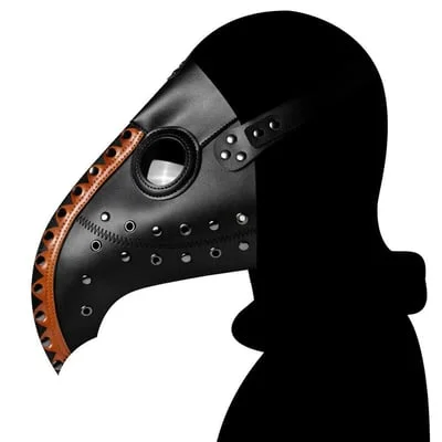 Plague Doctor Mask Hat Steampunk Masquerade Mask Halloween Costume