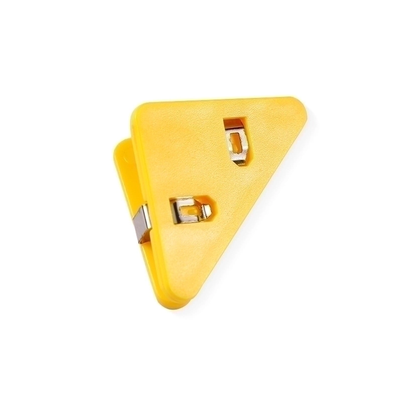 Transparent Triangle Clip Stationery Office Binder Clip Acrylic Pp Clip Book Clip Anti-roll File Long Tail Clip3