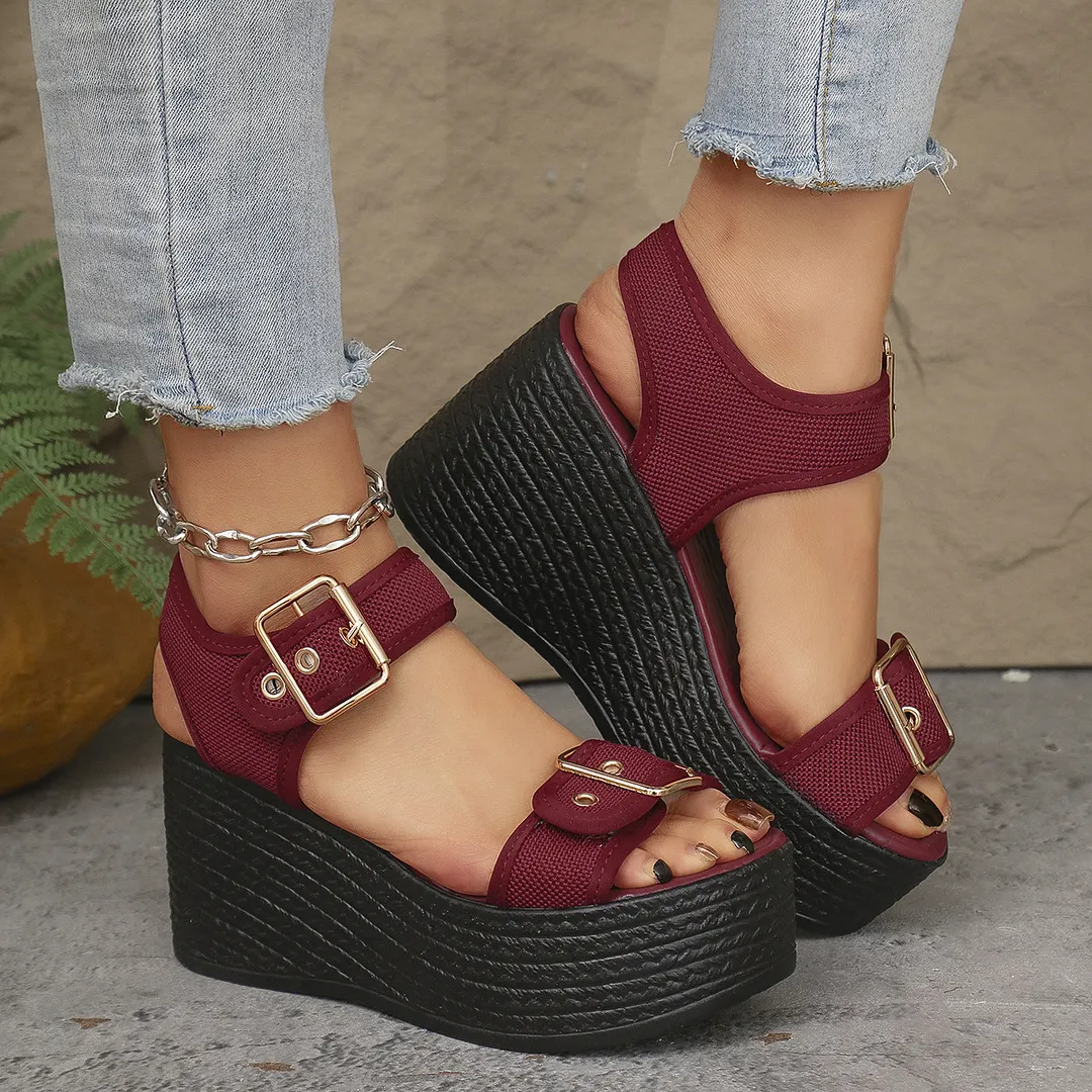 Breakj Breakj Sandals Women 2025 New Fish Mouth Slope With A Word With Women's Shoes