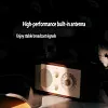 Retro walnut wood radio Bluetooth speaker