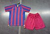 Joyfball 2005/2006 Kids Size Retro Barcelona Home Football Shirt 1:1 Thai Quality