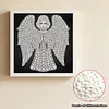 DIY Pearl Painting Angle for Home Wall Decor(25x25cm)
