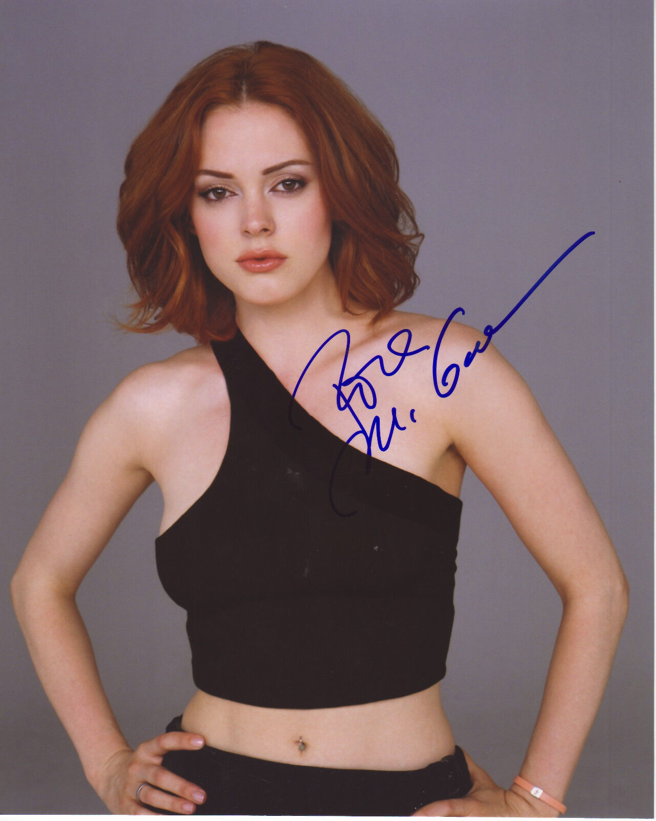 ROSE MCGOWAN AUTOGRAPH SIGNED PP Photo Poster painting POSTER 2