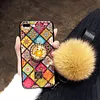 Hair Ball Airbag Bracket Diamond Huawei iPhone Samsung Case