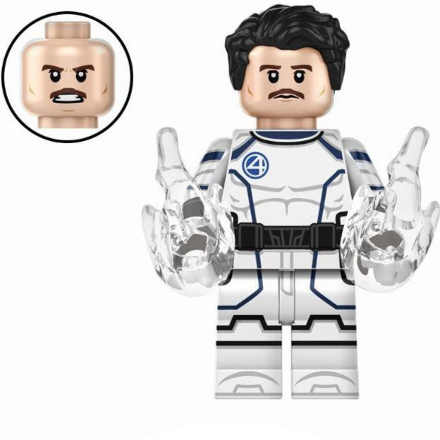 Mr Fantastic (Space Suit) Custom Marvel Superhero Minifigure Minifigure Bricks monstertoys