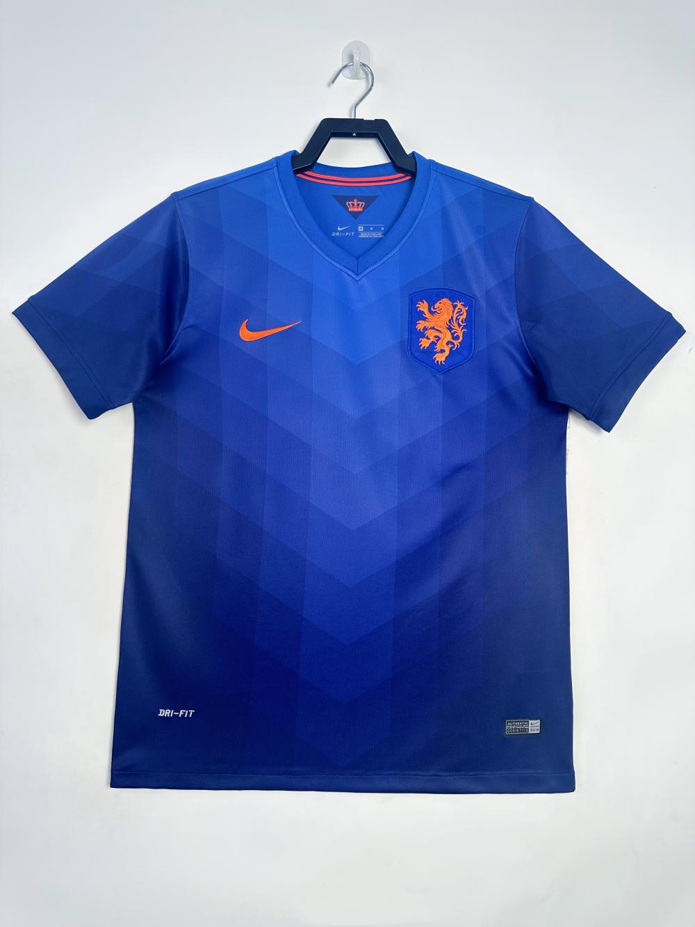 2014 Retro Netherlands National Team Away Football Shirt