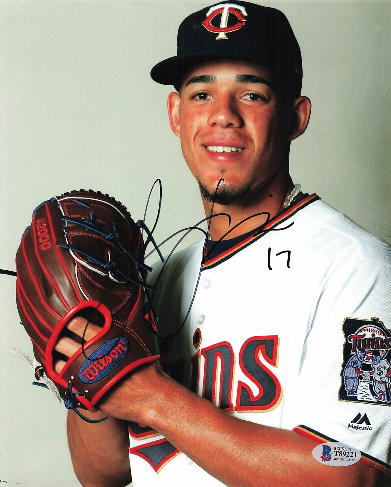 Jose Berrios signed 8x10 Photo Poster painting BAS Beckett Minnesota Twins Autographed