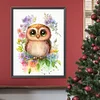 Diamond Painting -DIY Round Drill Owl