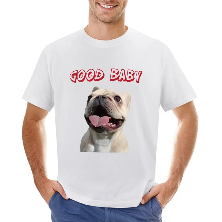 Good Baby Dog Designable Men's T-shirt	