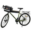 8L Bike Front Bag Waterproof Touch Screen Phone Handlebar Bag for Camping