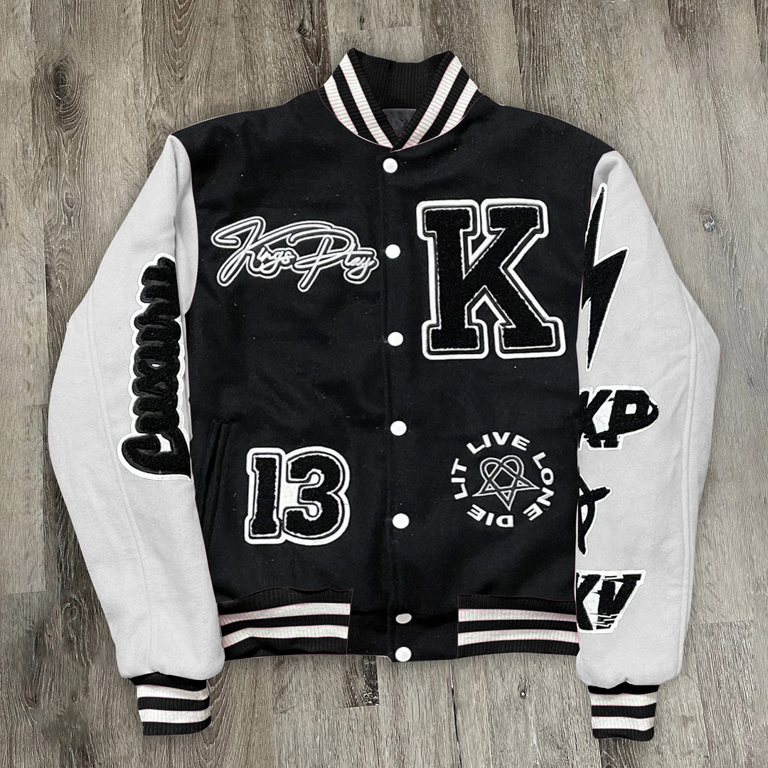 Contrast color hip-hop comfortable casual baseball uniform
