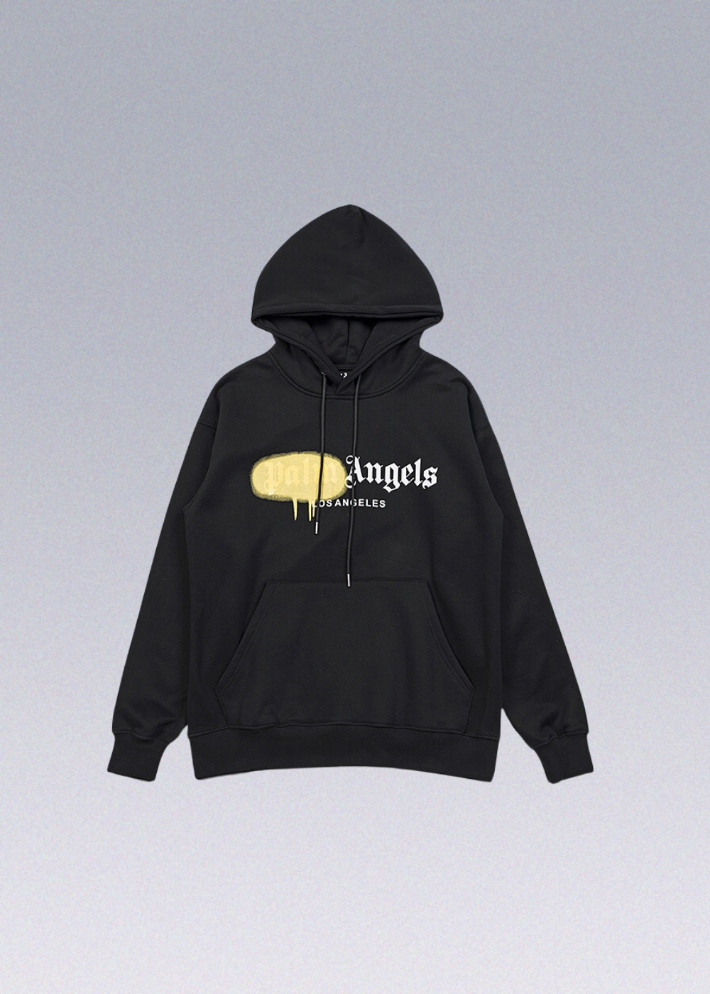 Paris Sprayed-logo Hoodie Techwear - X techwear-x