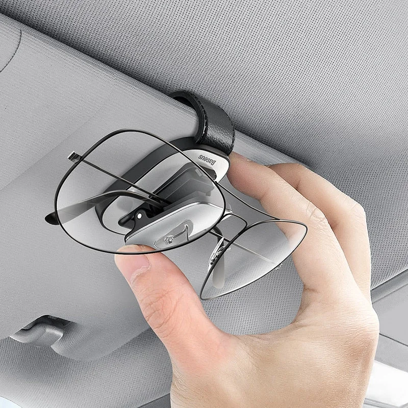 Auto Sun Visor Glasses Clip Holder