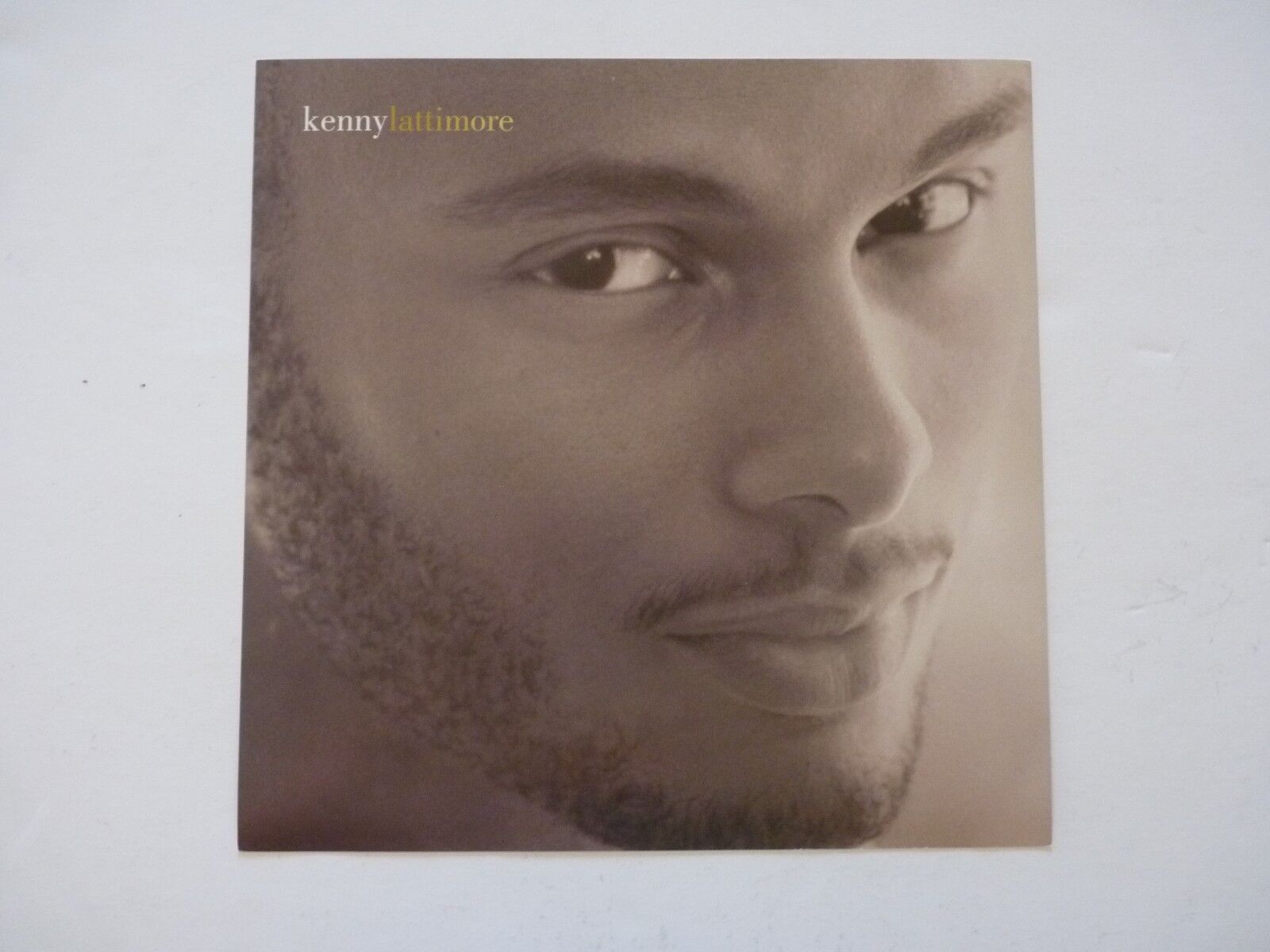 Kenny Lattimore LP Record Photo Poster painting Flat 12x12 Poster