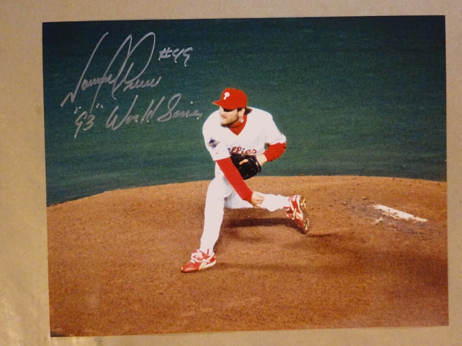 Autographed TOMMY GREENE Signed 8x10 Photo Poster paintinggraph Philadelphia Phillies