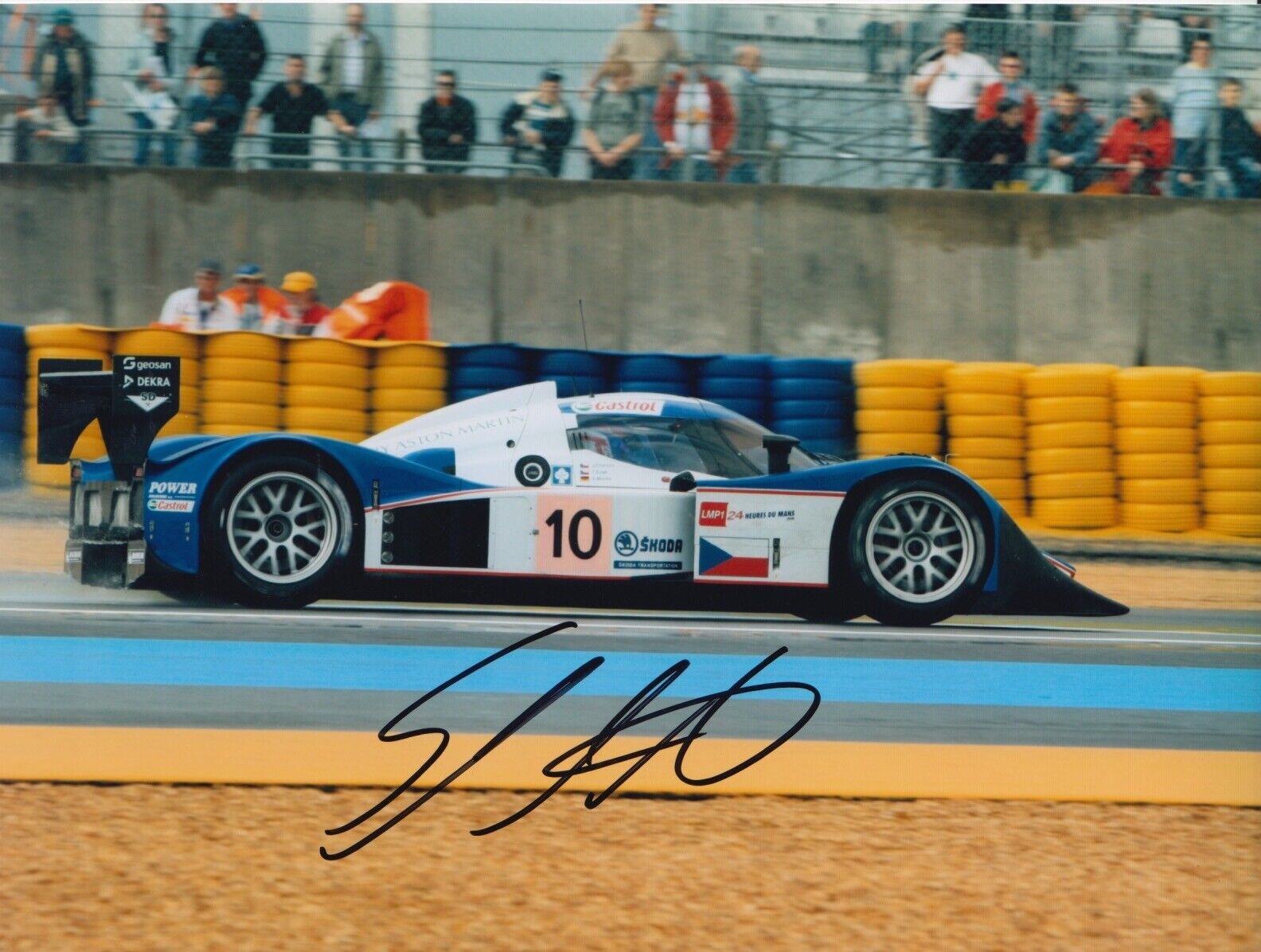 Stefan Mucke Hand Signed 8x6 Photo Poster painting - Le Mans Autograph 3.