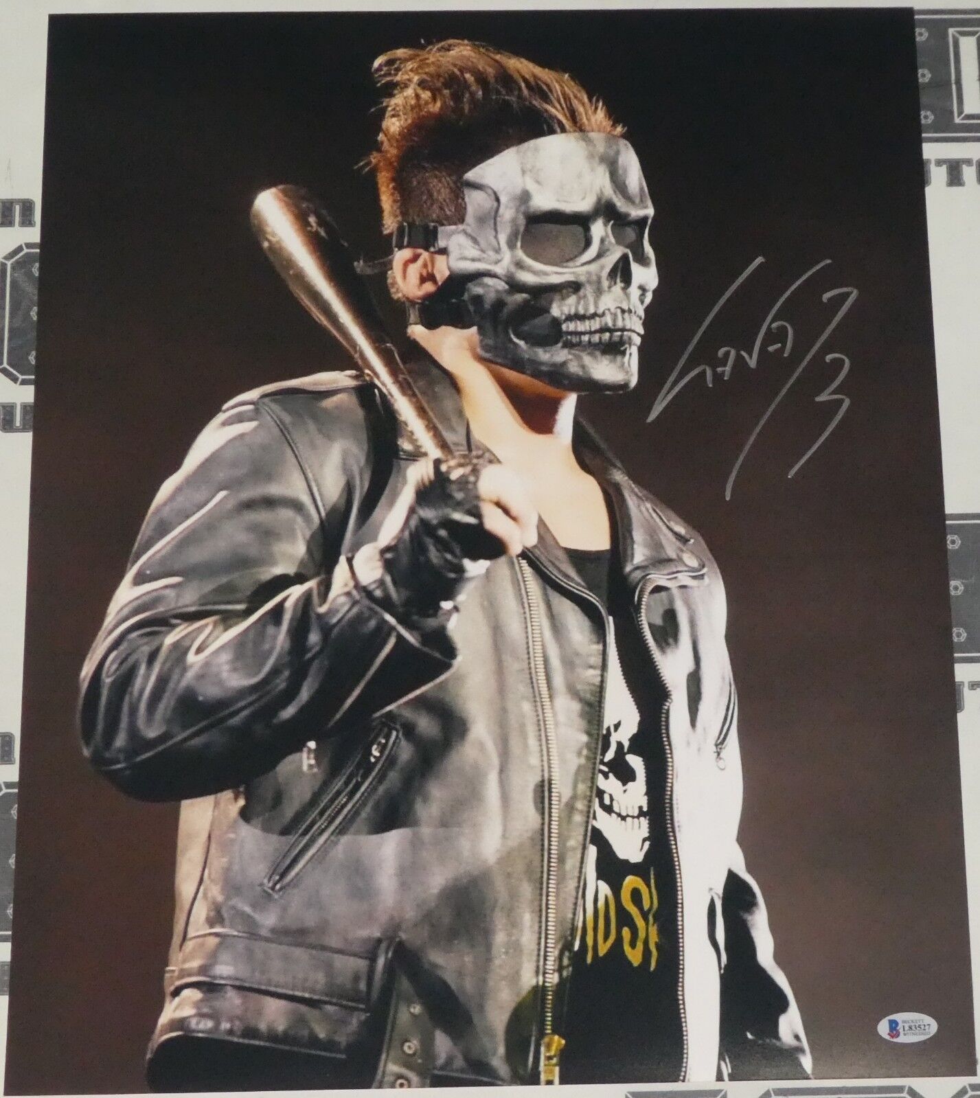 Sanada Signed 16x20 Photo Poster painting BAS COA New Japan Pro Wrestling LIJ Picture Autograph