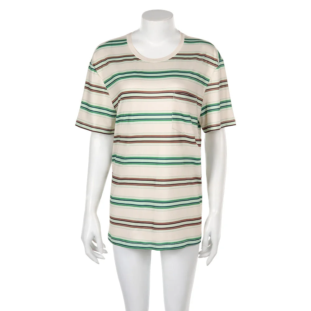 TV Sex Education 4 (2023) Otis Milburn Striped T-shirt Outfits Cosplay Costume Halloween Carnival Suit