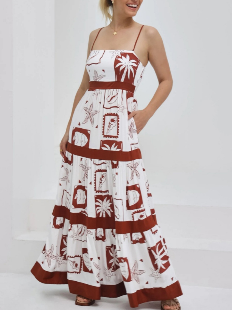 Rotimia Undersea Collection Print Dress