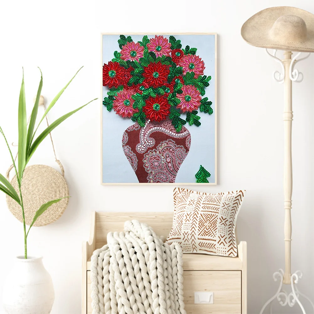 Diamond Painting - Special Shaped Drill - Flower