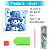 Snowman - Crystal Rhinestone Diamond Painting