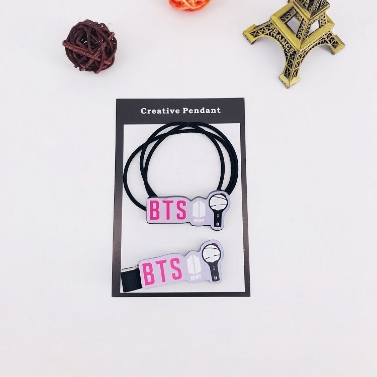 방탄소년단 BT21 Cute Hair Ring + Hairpin