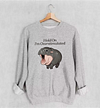 Hold On I'm Overstimulated Moo Deng Sweatshirt