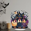 Diamond Painting Acrylic Halloween Chicken Tabletop Ornaments Kit