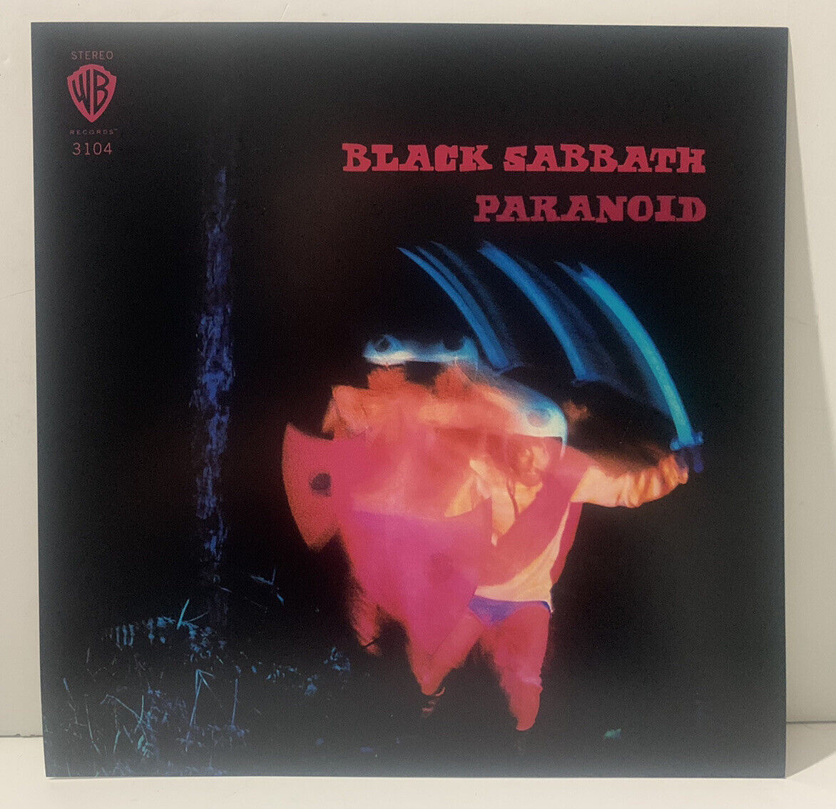 Black Sabbath Paranoid 12x12 LP Album Cover Photo Poster painting Ozzy Osbourne