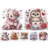 Animal-Partial Special Shaped Diamond Painting 30*30CM