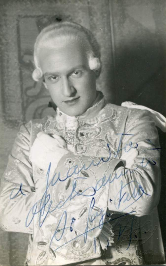 OPERATIC BARITONE Luis Sagi-Vela autograph, signed vintage Photo Poster painting