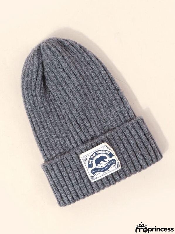 Label Decor Beanie for Women