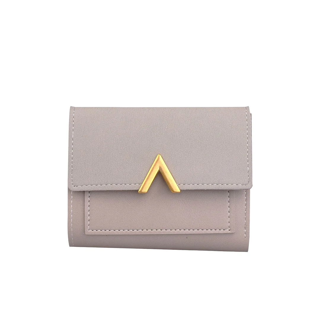 Women's fashion simple short all-match wallet