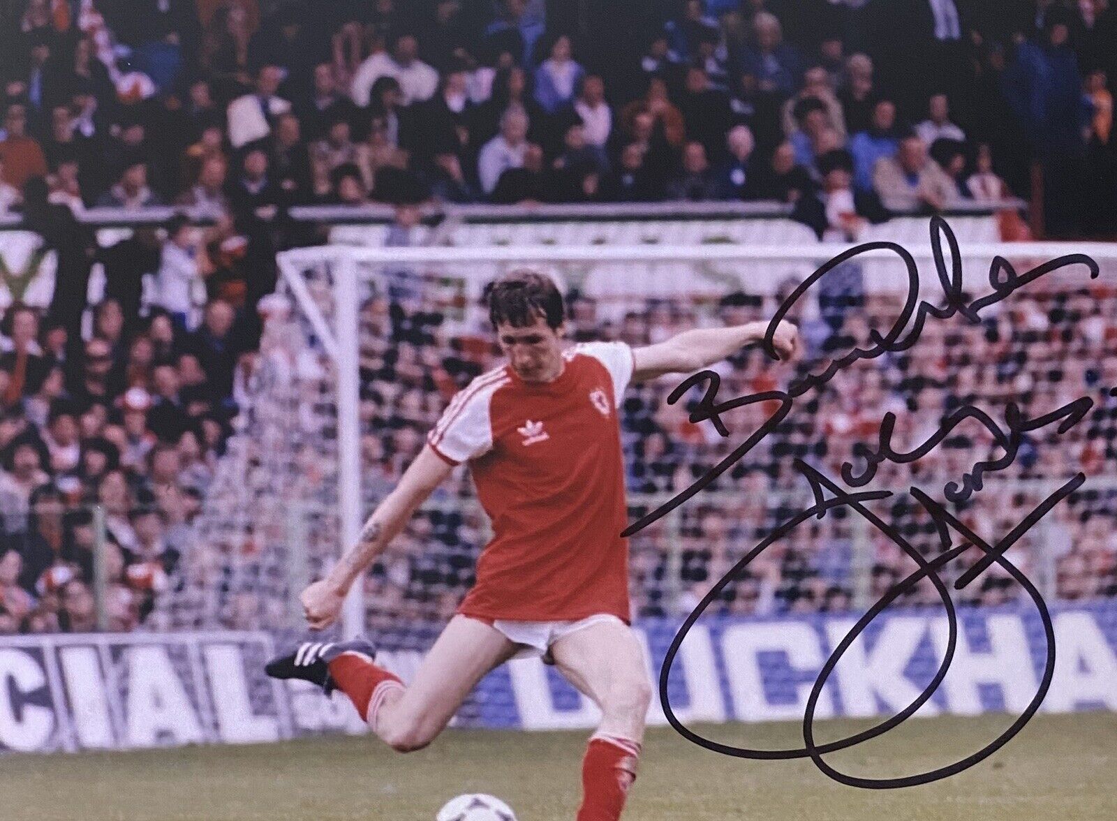 Joey Jones Genuine Hand Wales 6X4 Photo Poster painting 3